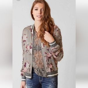 Floral Satin Jacket